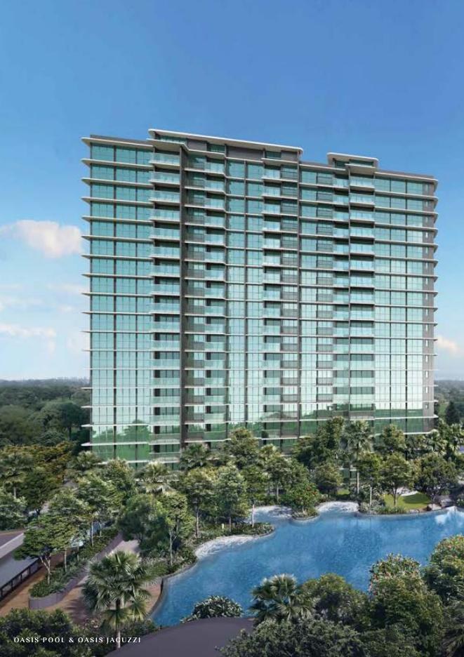 Chuan Park Oasis Pool and landscaped facilities